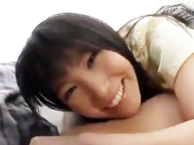 「もう一回シよ？」学年人気NO１な黒髪JKと自宅でまったり中出しハメ！