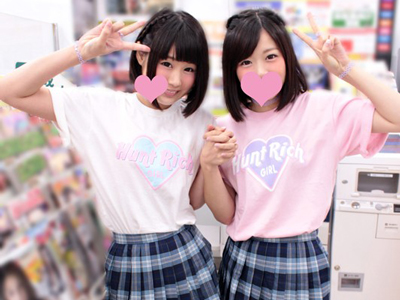 「見られるの…恥ずかしいよ…/////////」素人JK達をナンパして乱交ファック