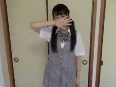 「気持ちよかった‥」初めての中出し援交ハメで恍惚顔になっちゃう美少女JK
