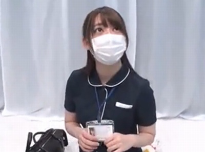 極上素人ナースGET！！！マスクをとったら超絶美人な外科ナースの膣内手術ｗ